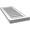 Ekena Millwork Vertical Surface Mount PVC Gable Vent: Functional, w/ 2"W x 2"P Brickmould Sill Frame, 12"W x 28"H GVPVE12X2803SF - alternate 3